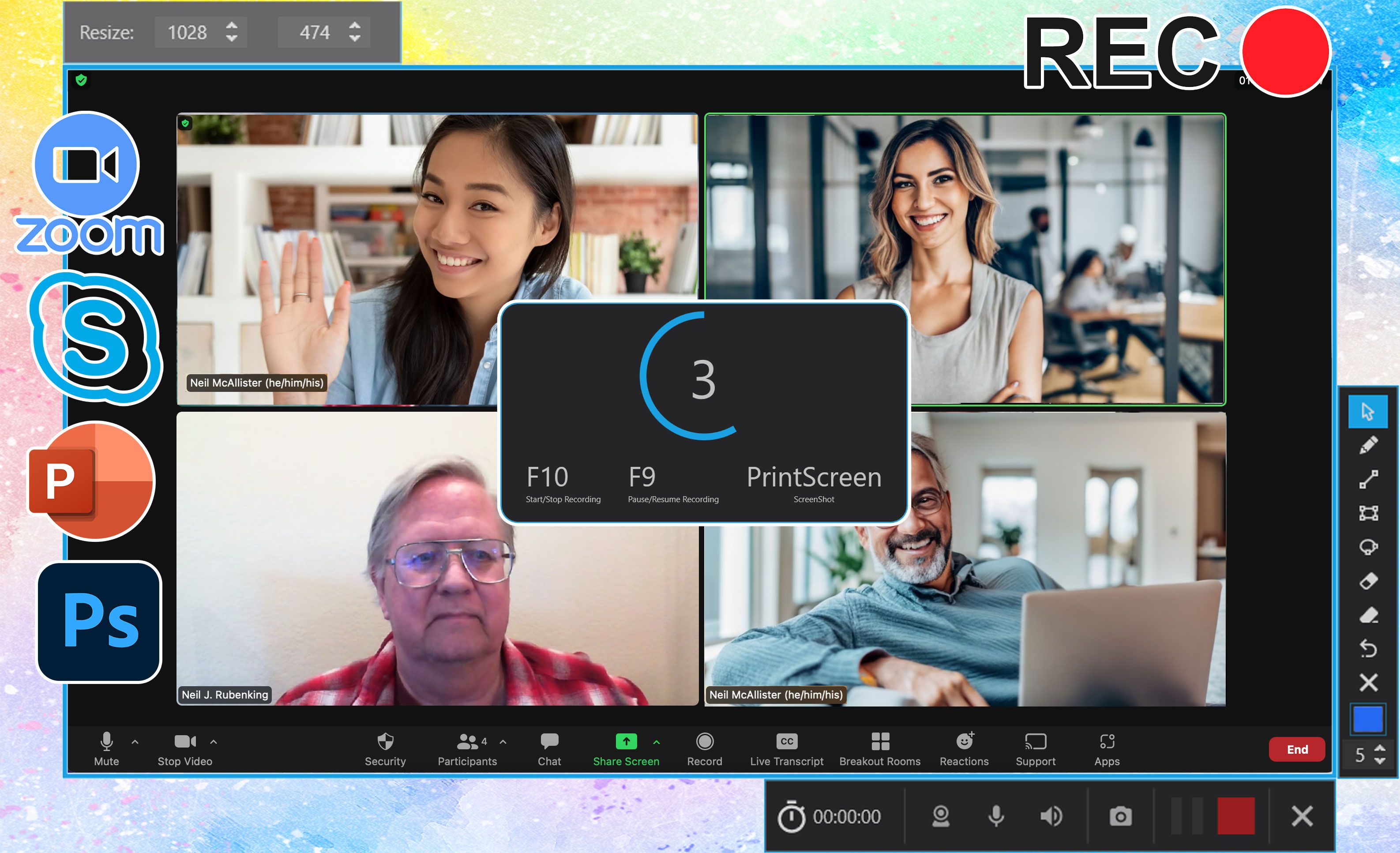 SoftOrbits Screen Recorder for Windows 11 ภาพหน้าจอ.